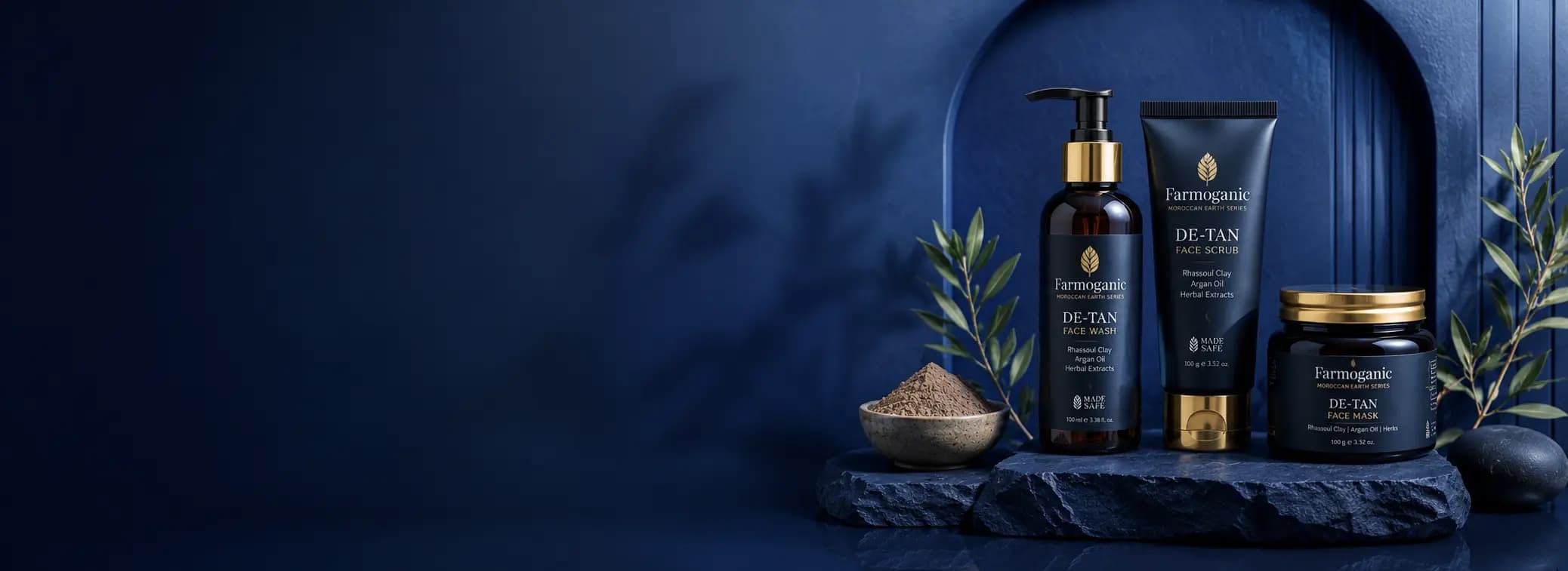 Farmoganic Moroccan glow skincare ritual
